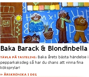 PepparkakstÃ¤vling pÃ¥ Tasteline